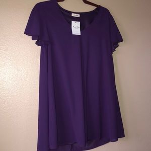 Adrienne Purple Dress